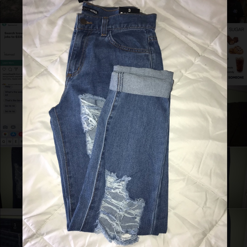 Boyfriend jeans